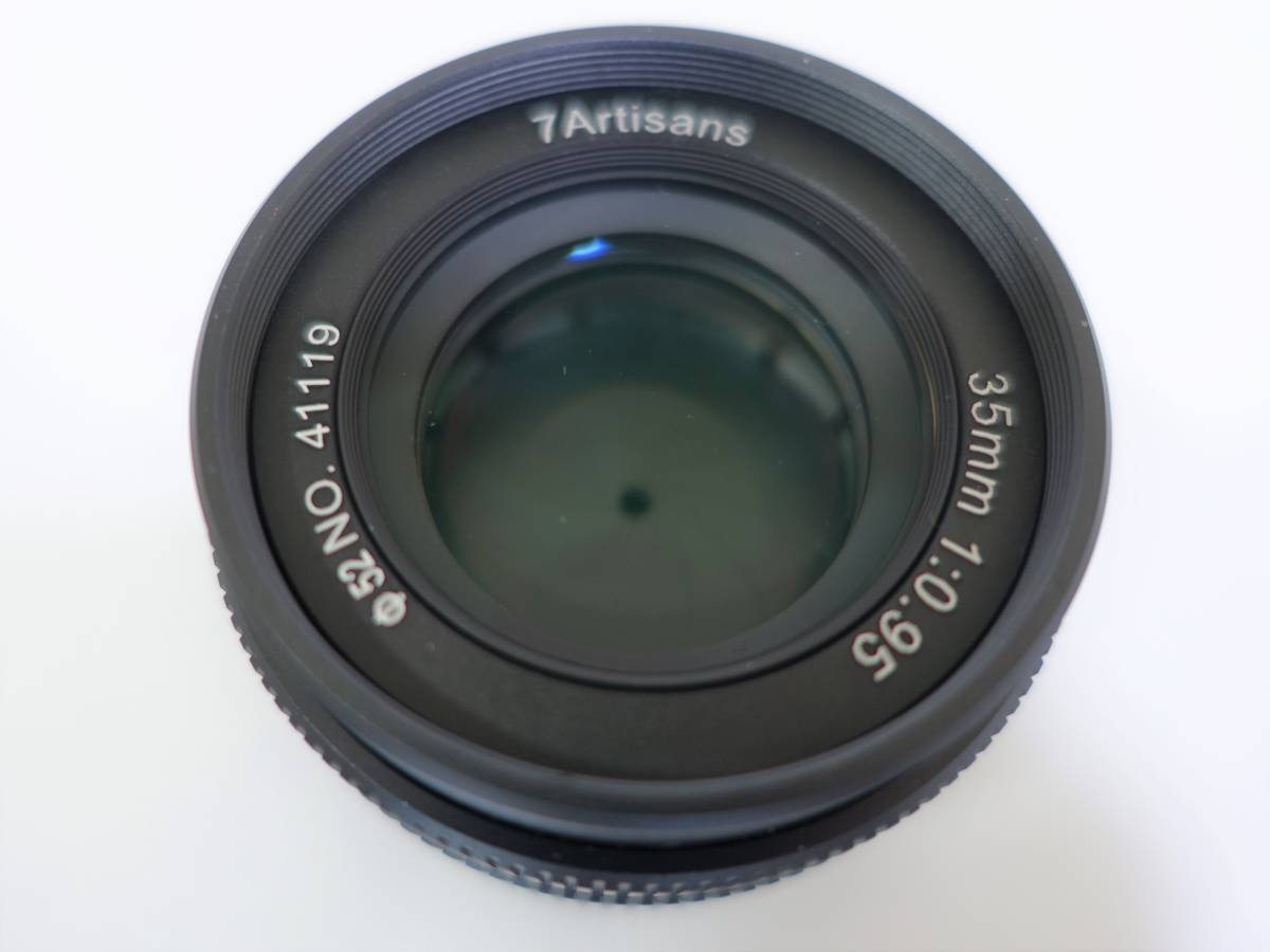  7 . Takumi 7Artisans 35mm F0.95 single burnt point lens 4/3 micro four sa-z for 