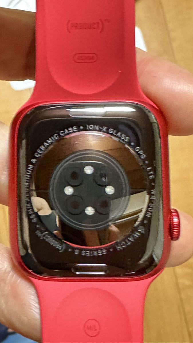 最終値下げ 美品 Apple Watch Series 8(GPS + Cellularモデル)- 45mm