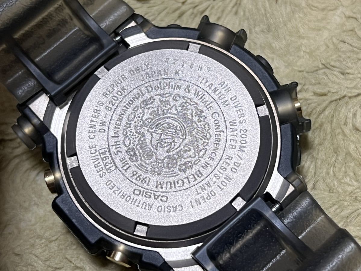  no. 5 раз дельфин * кит собрание память Frogman DW8200K-8ji* Ocean Frogman FROGMAN G-SHOCK titanium отвинчивание 