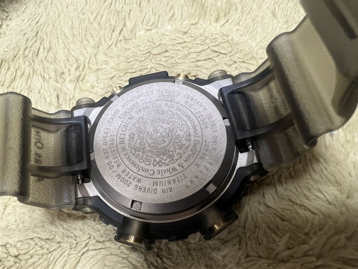  no. 5 раз дельфин * кит собрание память Frogman DW8200K-8ji* Ocean Frogman FROGMAN G-SHOCK titanium отвинчивание 