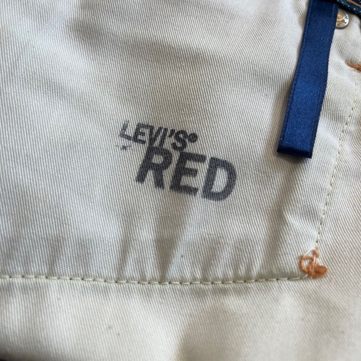 28/30 levis RED 00s スペイン製 1st slim スリム デニムパンツ リーバイス レッド ブルーライン