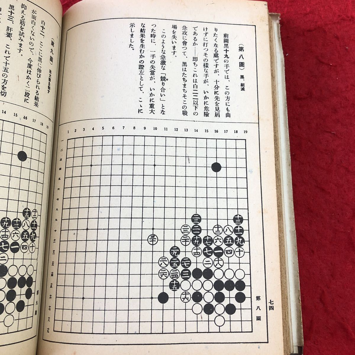 S6d-067 淸源圍碁全集 大七巻 中盤戦術 著者 淸源 昭和27年6月30日 再版発行 文藝春秋新社 囲碁 古本 古書 戦術 布石 定石_画像6