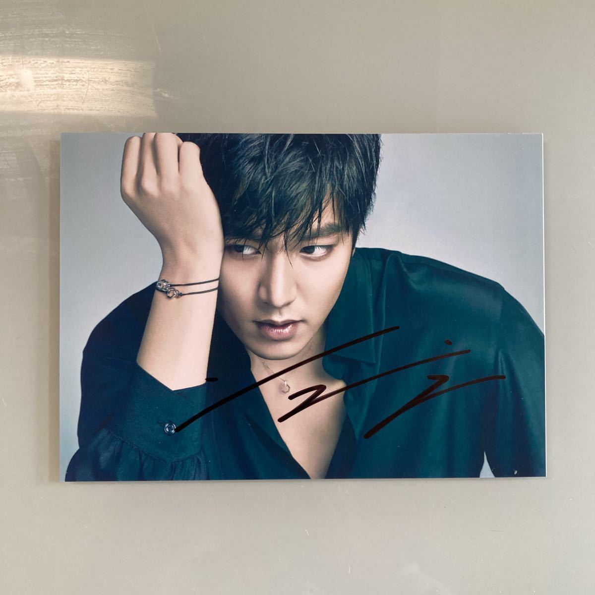 イ・ミンホ直筆サイン入り2Lサイズ写真…Lee Min-ho…花より男子… 22_画像3