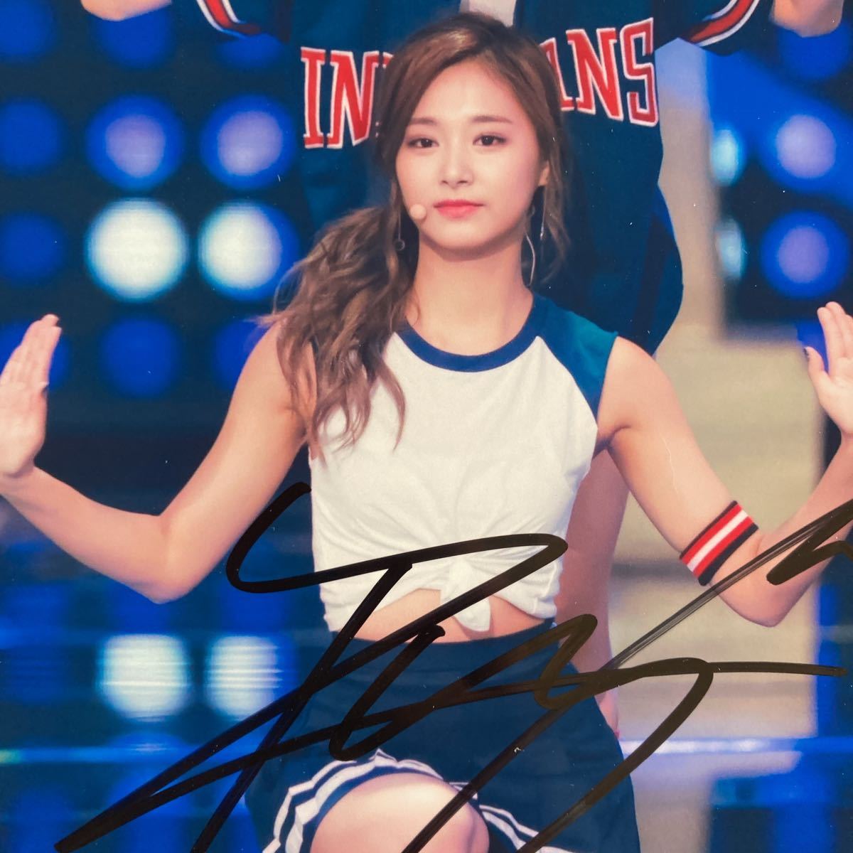 ツウィ直筆サイン入り2Lサイズ写真…TWICE…Tzuyu…27_画像2