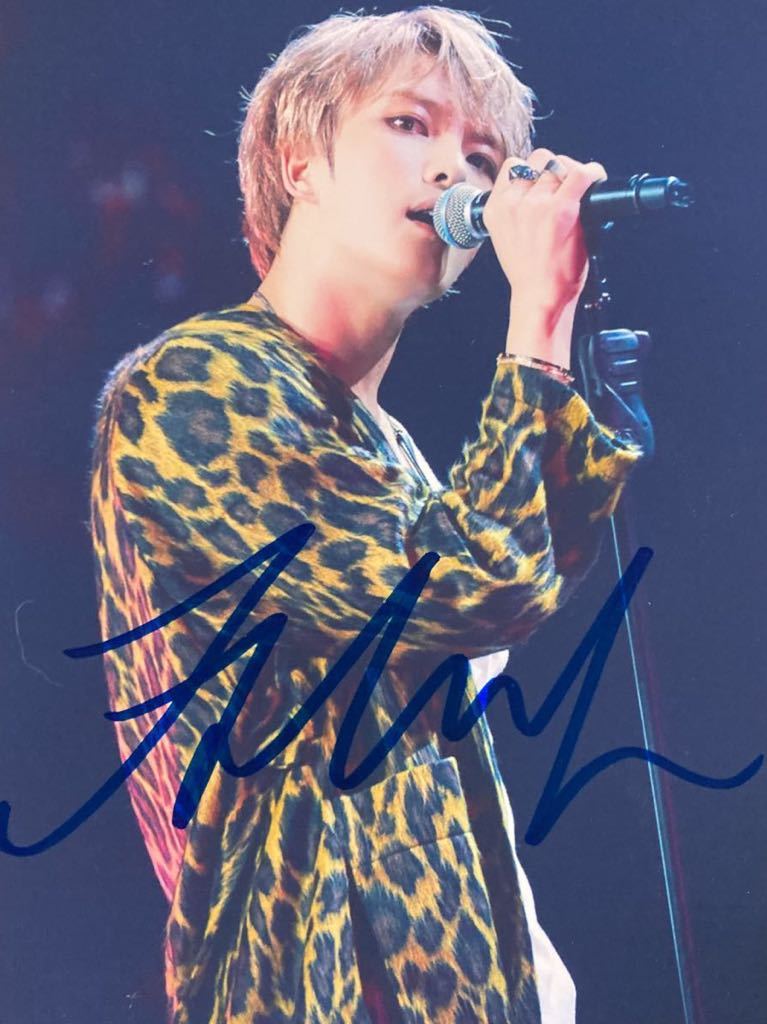 ジェジュン直筆サイン入り2Lサイズ写真…Kim Jae-joong…48_画像1