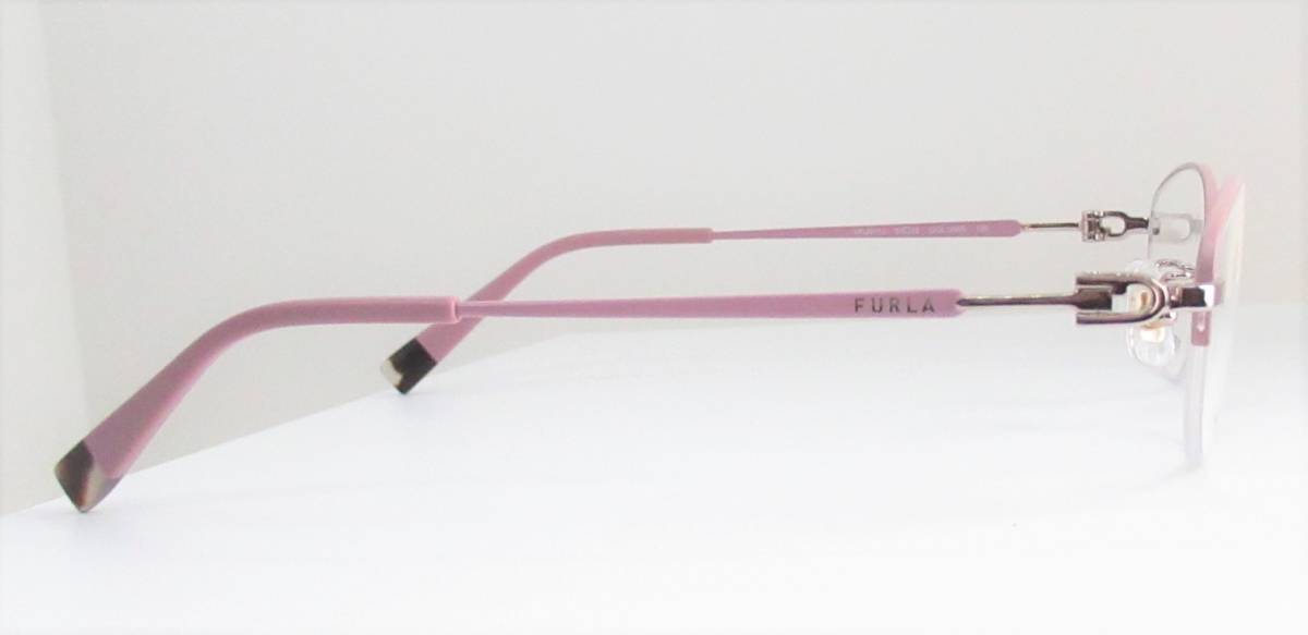 *FURLA Furla * woman glasses frame *VFU-611J color 0A85 ( grayish pink )