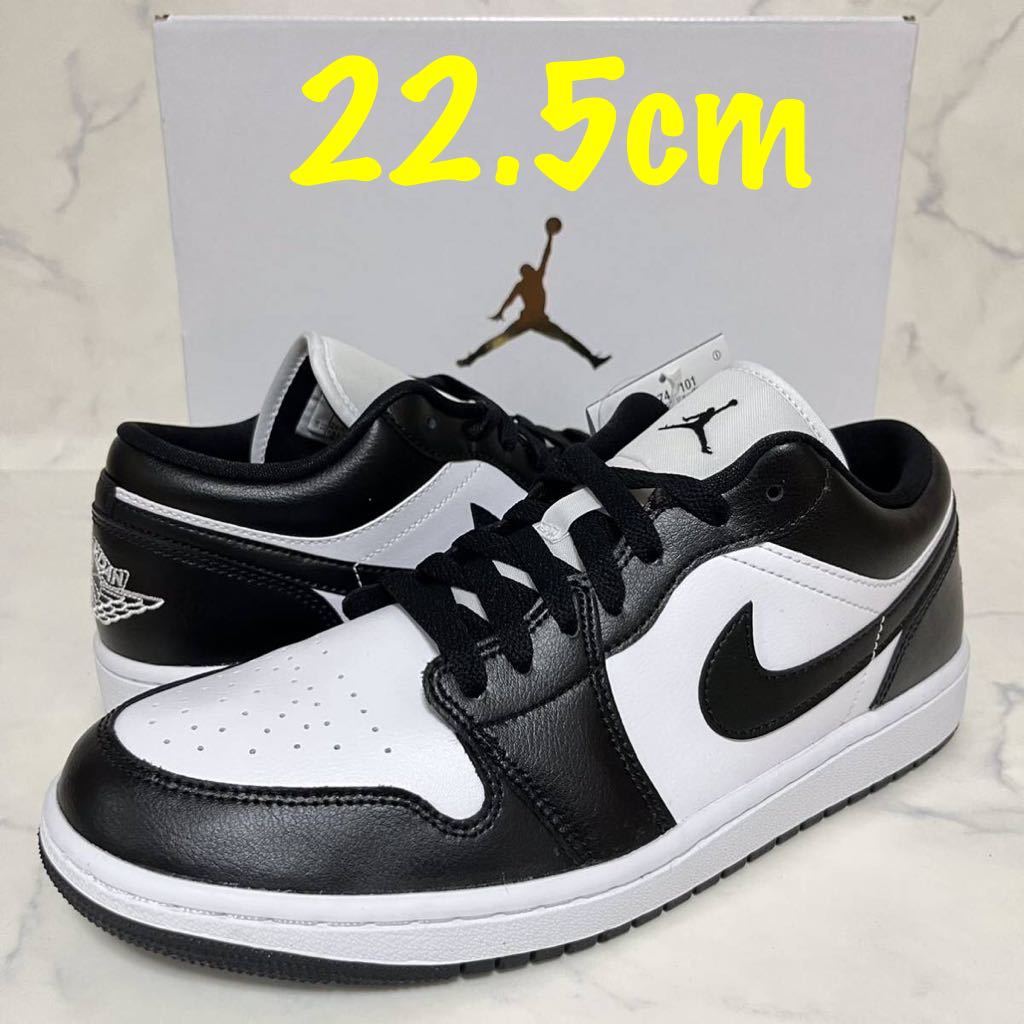 送料無料 【新品】22 5cm Nike WMNS Air Jordan 1 Low White/Black