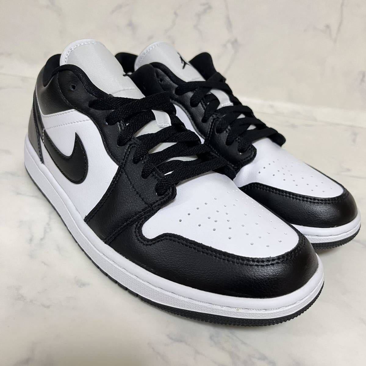 送料無料 【新品】22 5cm Nike WMNS Air Jordan 1 Low White/Black