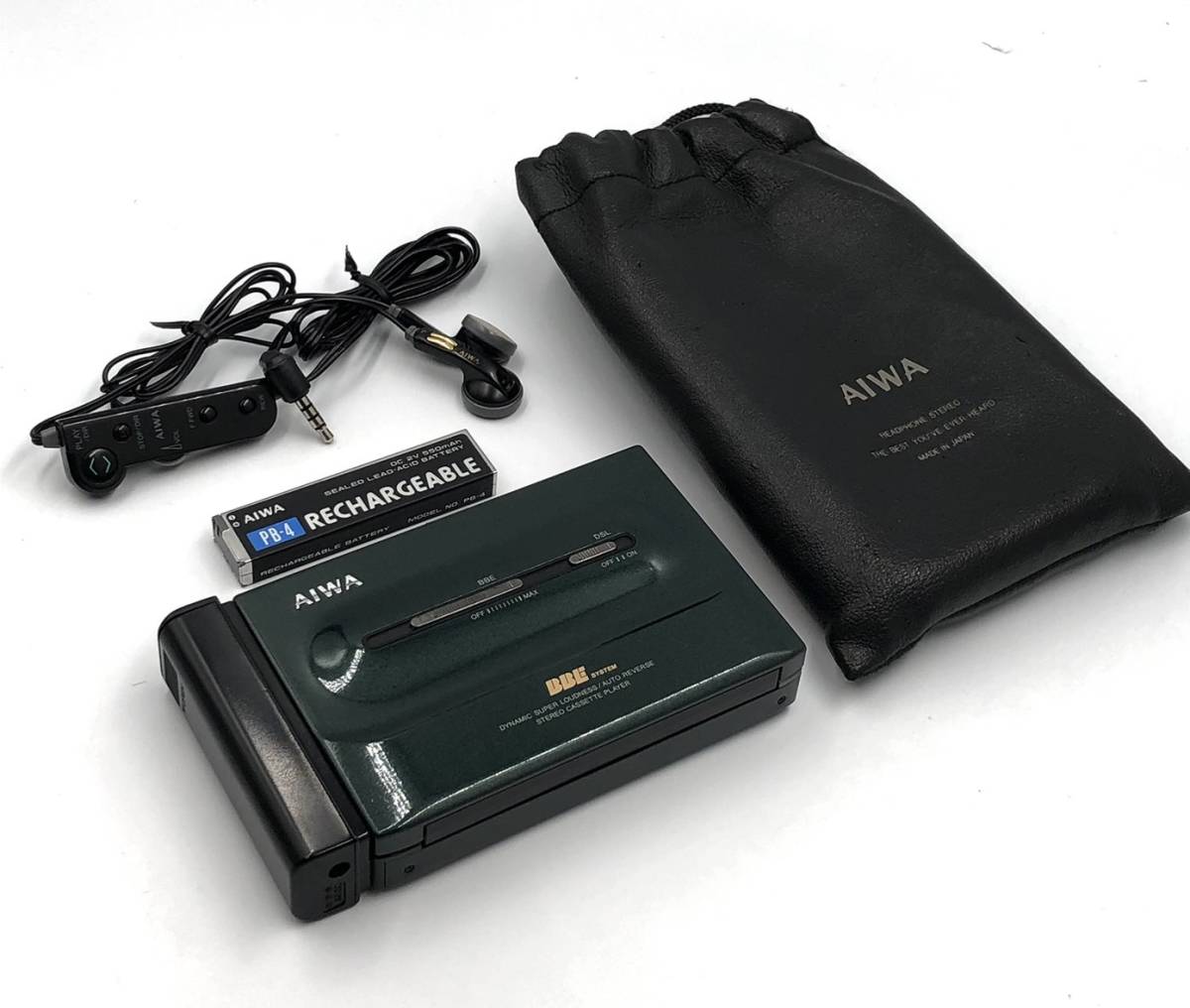 ◇◇ジャンク 極美品 AIWA HS-PL50 ポータブルカセットプレーヤー MADE