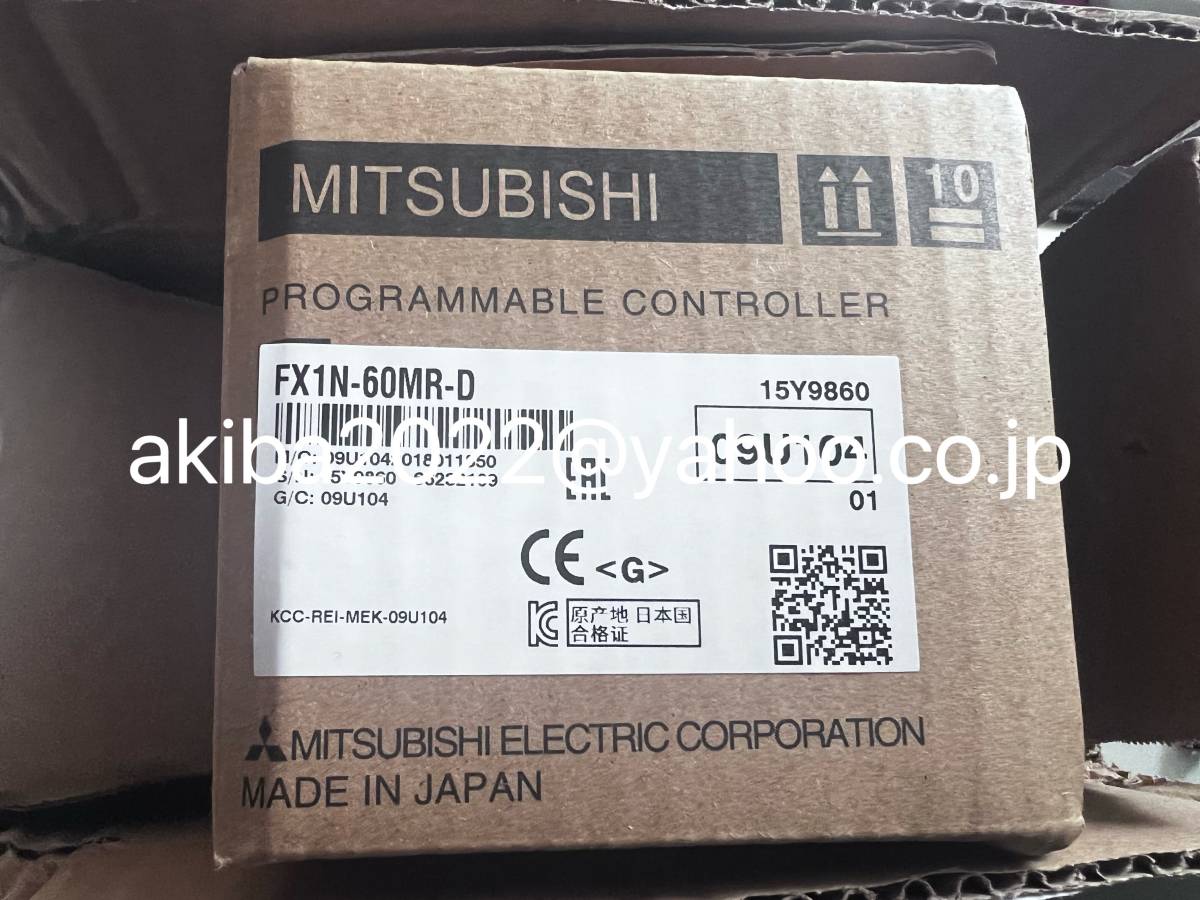 新品★ MITSUBISHI/三菱　FX1N-60MR-Dシーケンサ PLC 【6ヶ月保証】