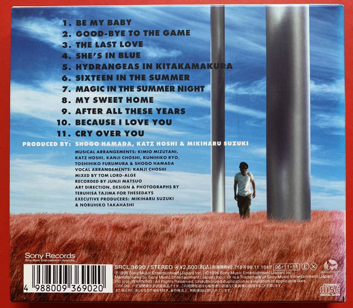 美品CD】浜田省吾「青空の扉~THE DOOR FOR THE BLUE SKY~」SHOGO