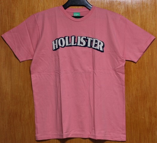 SALE！HOLLISTER♪(M)１ホリスター刺繍入半袖Ｔシャツ_画像1