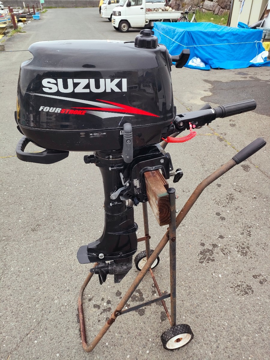限定セールHOT ヤフオク! - スズキ船外機 5馬力 DF5 4スト
