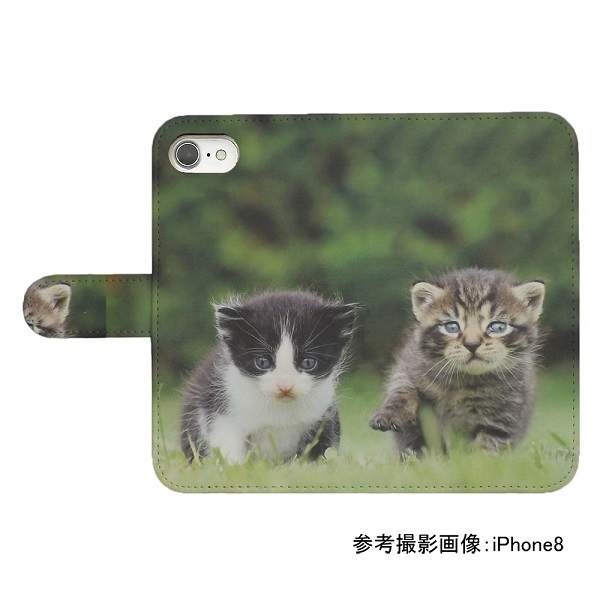 Galaxy S21＋ 5G SCG10　スマホケース 手帳型 プリントケース ネコ キャット かわいい 猫_画像2