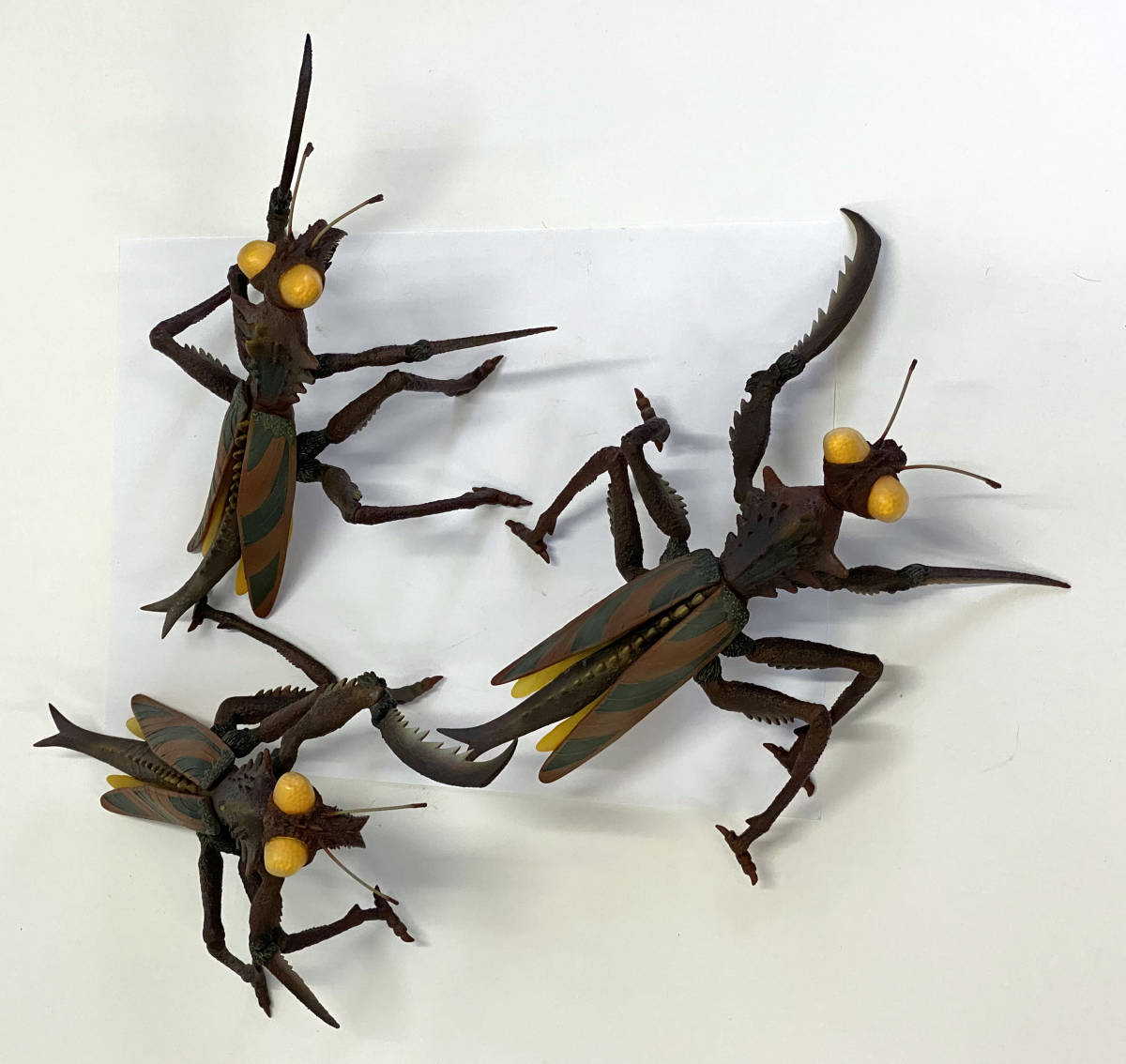 カマキラス ソフビ Yahoo!オークション - カマキラス ソフビ 3体セット