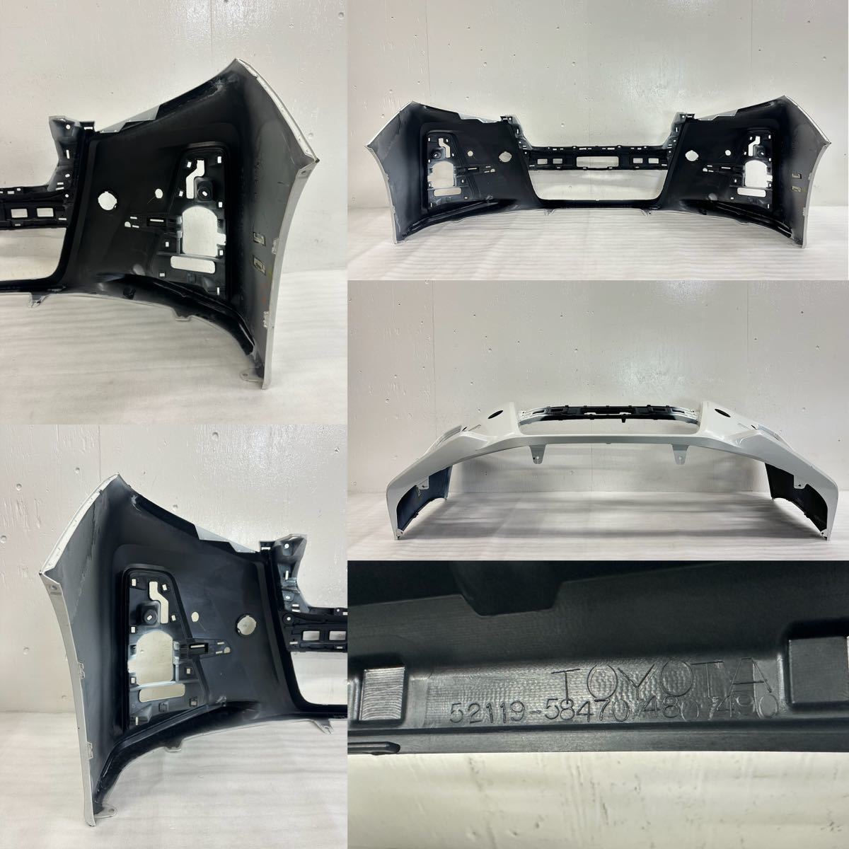 5m12 アルファード S AGH30W 前期 純正 フロントバンパー 52119-58470