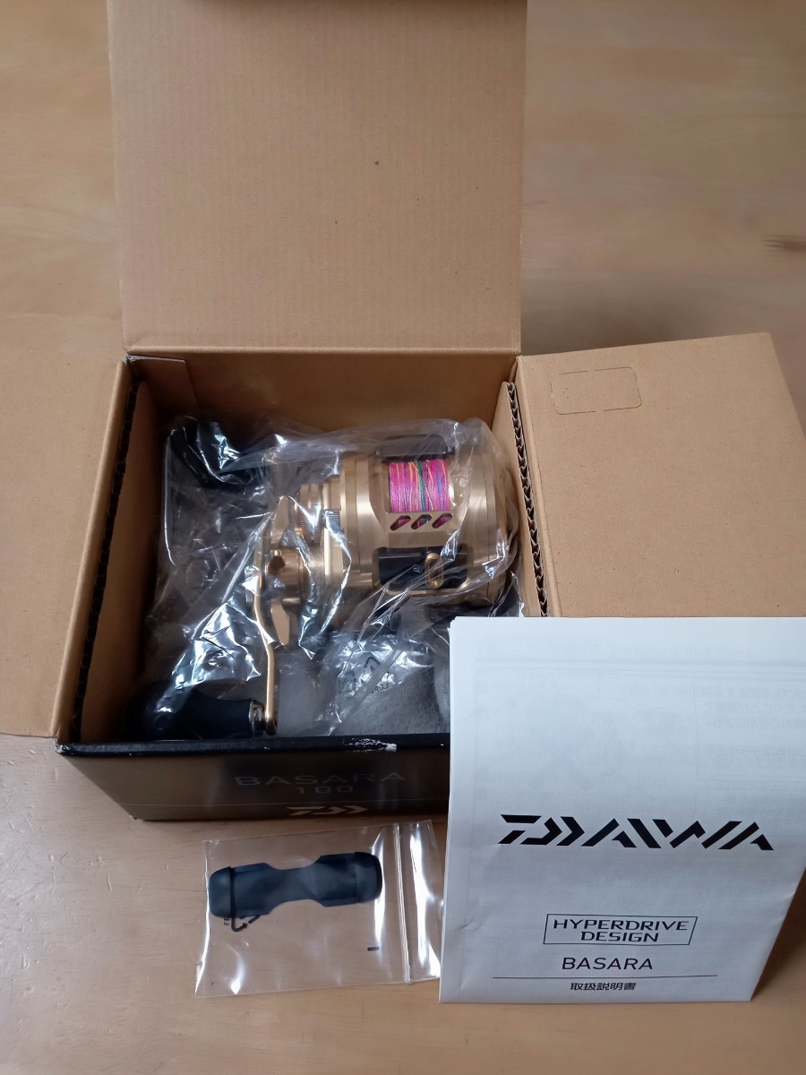 ○○ダイワ バサラ100 右巻き 未使用 PE2号150m付き 送料込み