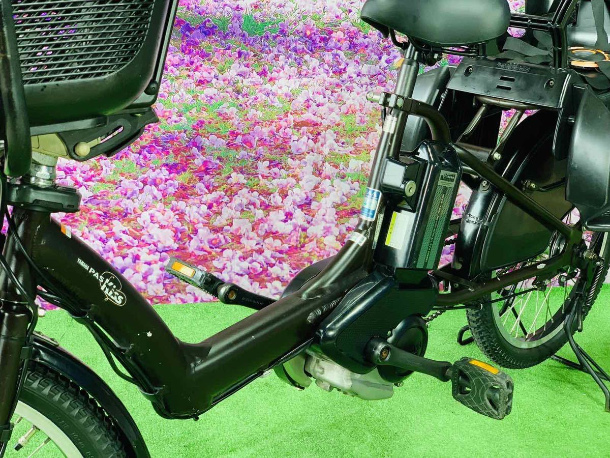 ➁ 5235子供乗せ電動アシスト自転車ヤマハ3人乗り対応20インチ | lppm