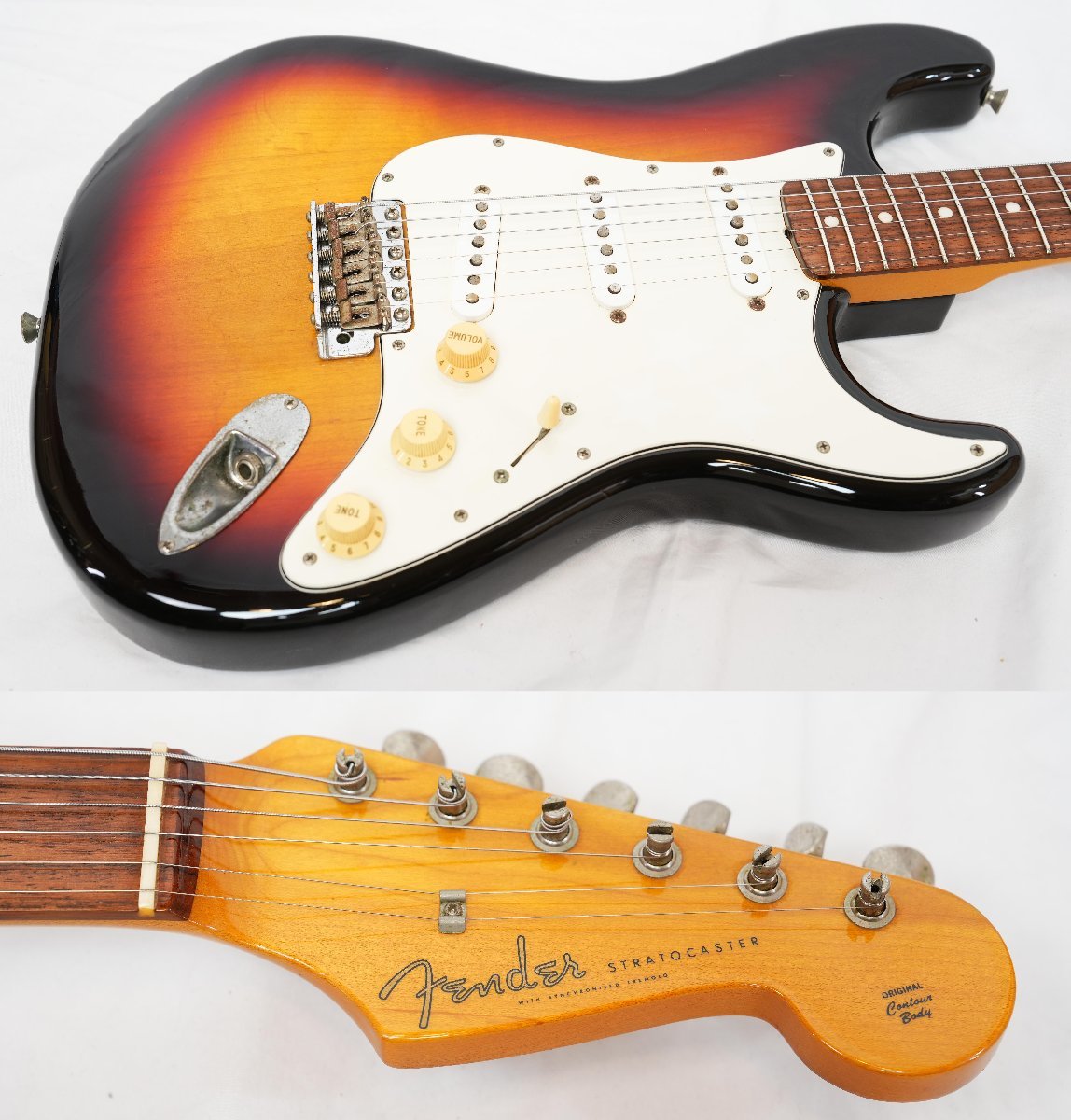 ★Fender Japan★ST62-70US Stratocaster 3TS ストラトキャスター USA製US-Vintage PU搭載モデル 2002~2004年製 フェンダー★_画像3