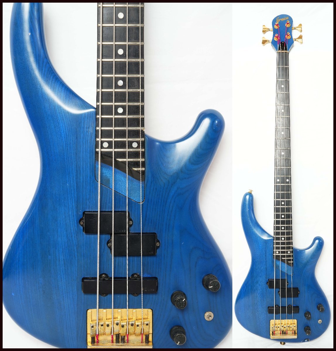 ☆GRECO☆Phoenix PXB-950 サテンシースルーブルー 1990年製 日本製