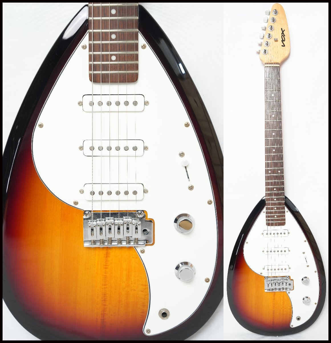 ★VOX★V-MK3 MARK III 3TS ビザールギター ティアドロップ 復刻モデル 美品 2013年製★