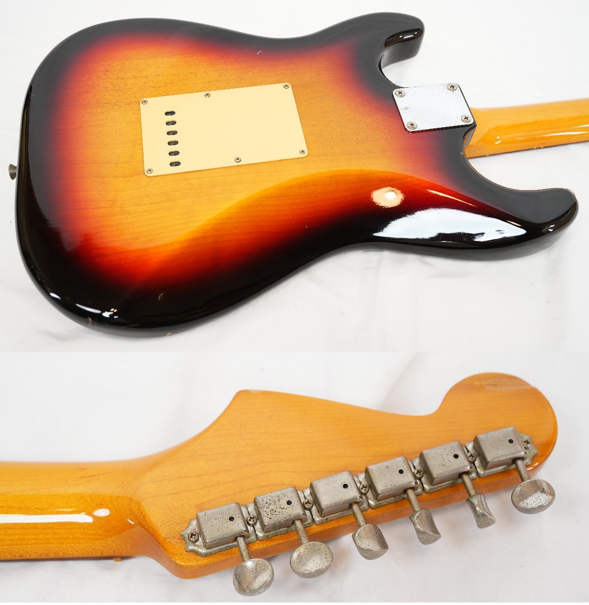 ★Fender Japan★ST62-70US Stratocaster 3TS ストラトキャスター USA製US-Vintage PU搭載モデル 2002~2004年製 フェンダー★_画像4