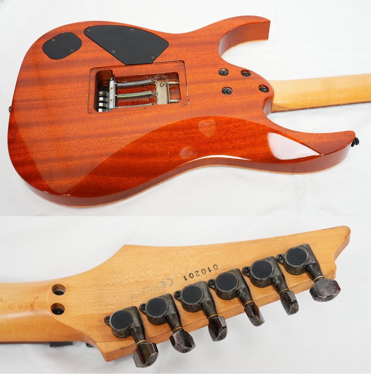 ☆IBANEZ☆J-CUSTOM RG1680 AM フレイムメイプルトップ DIMARZIO HSH