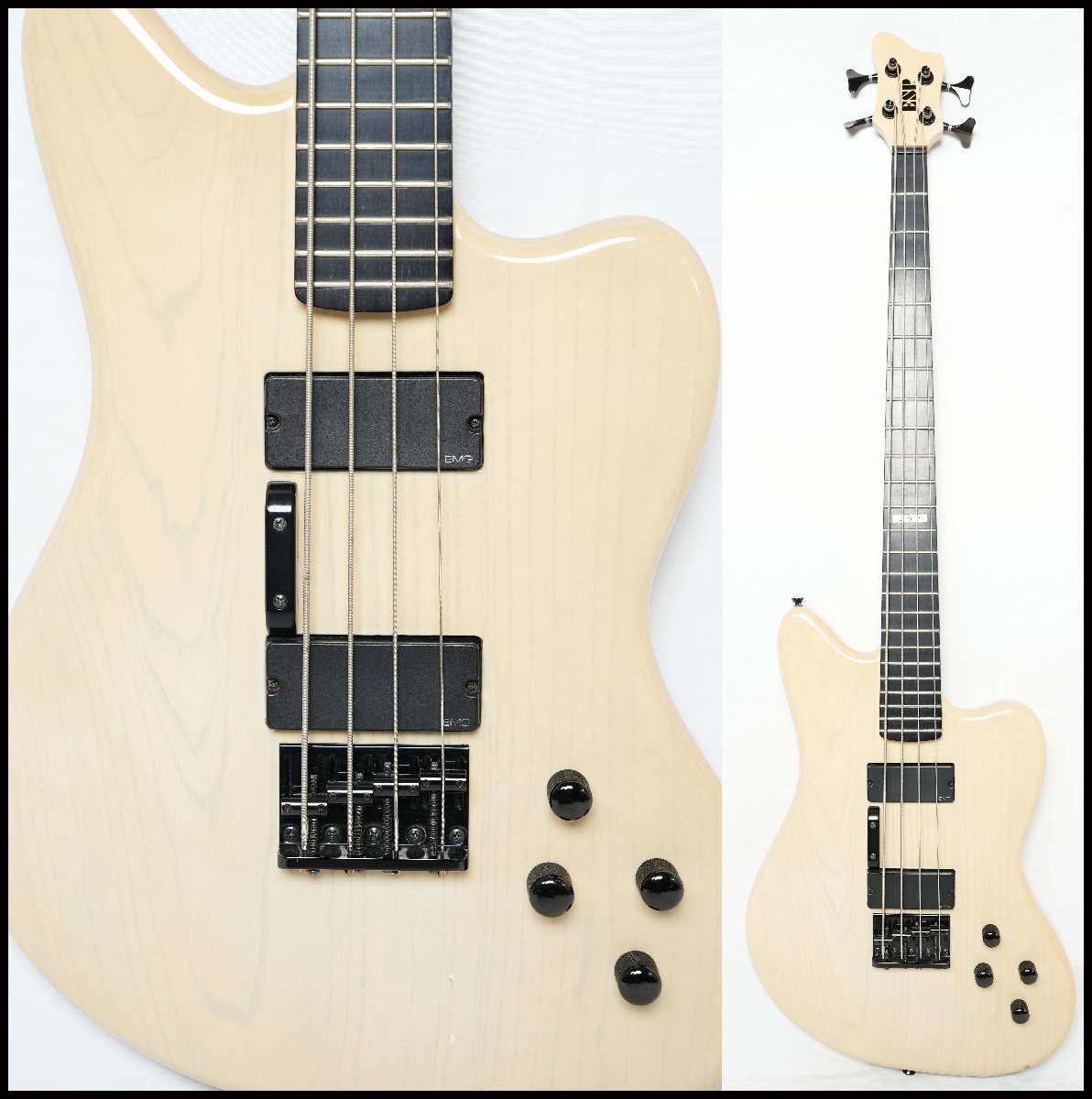 ★ESP★ジャズマスター/ジャガーシェイプ オーダーベース EMG搭載 エボニー指板 HC付★の画像1