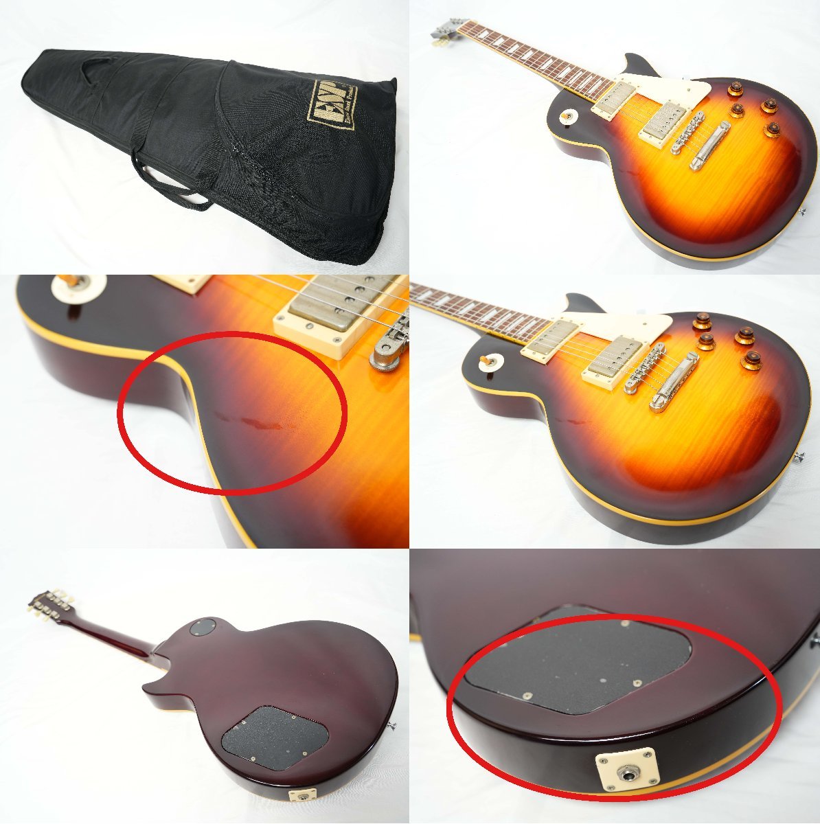 ☆EDWARDS/ESP☆E-LP-108LTS VS レスポールスタンダード 状態良好