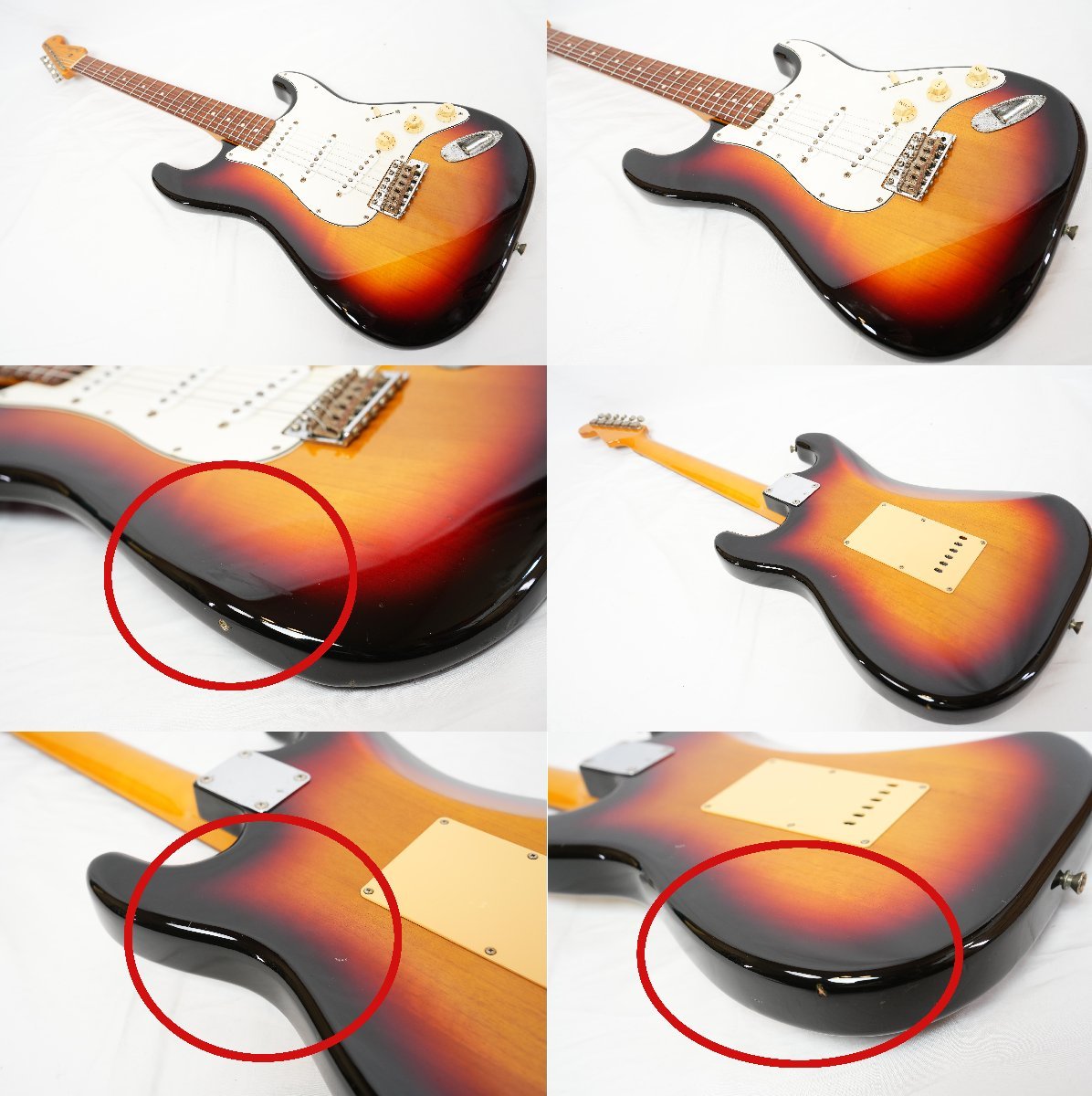 ★Fender Japan★ST62-70US Stratocaster 3TS ストラトキャスター USA製US-Vintage PU搭載モデル 2002~2004年製 フェンダー★_画像10