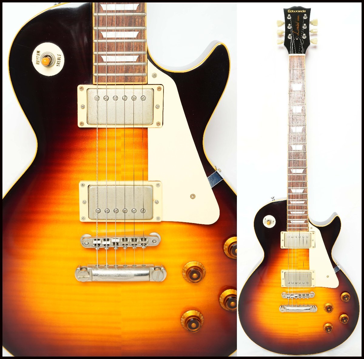 ☆EDWARDS/ESP☆E-LP-108LTS VS レスポールスタンダード 状態良好