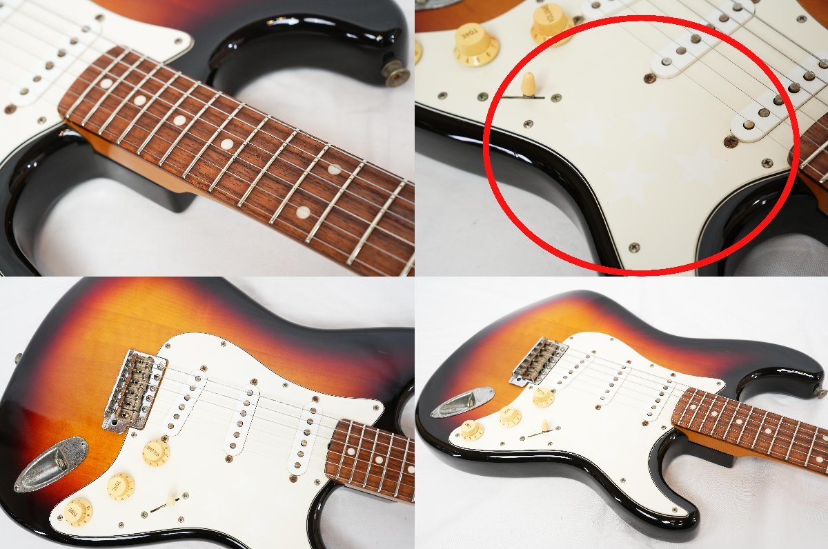 ★Fender Japan★ST62-70US Stratocaster 3TS ストラトキャスター USA製US-Vintage PU搭載モデル 2002~2004年製 フェンダー★_画像8