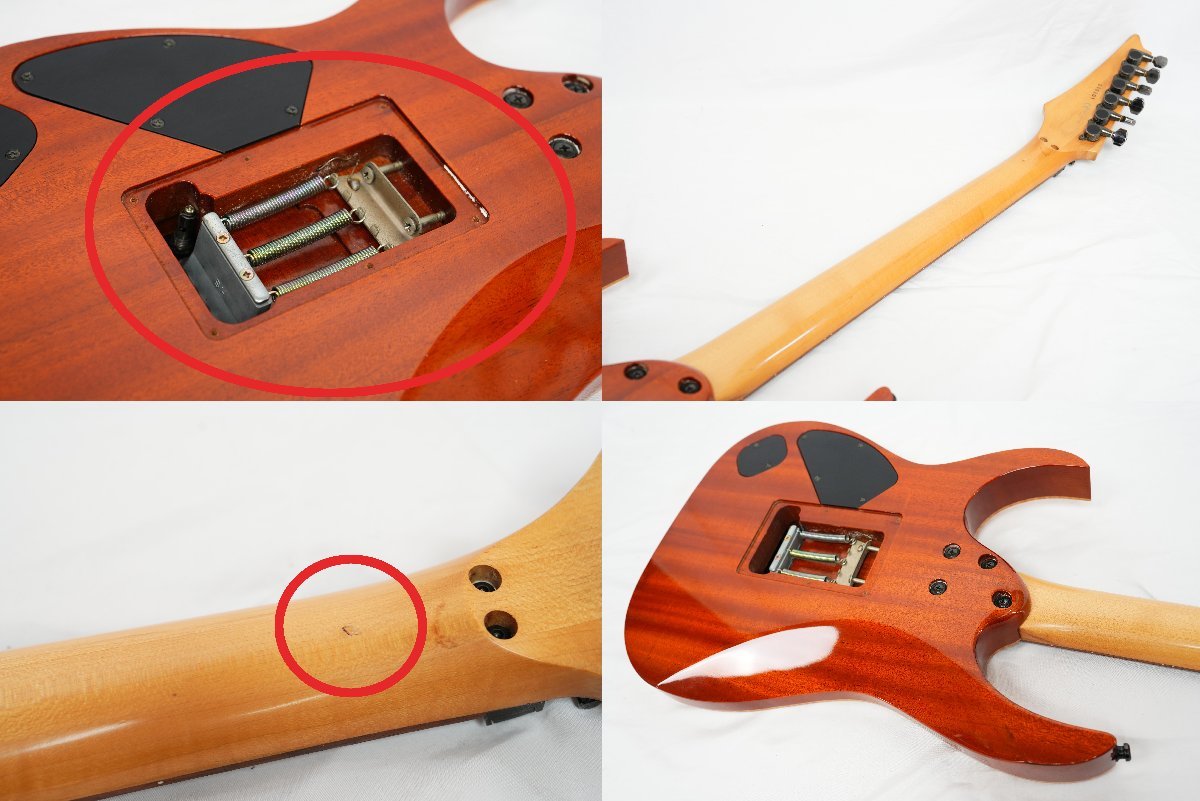 ☆IBANEZ☆J-CUSTOM RG1680 AM フレイムメイプルトップ DIMARZIO HSH