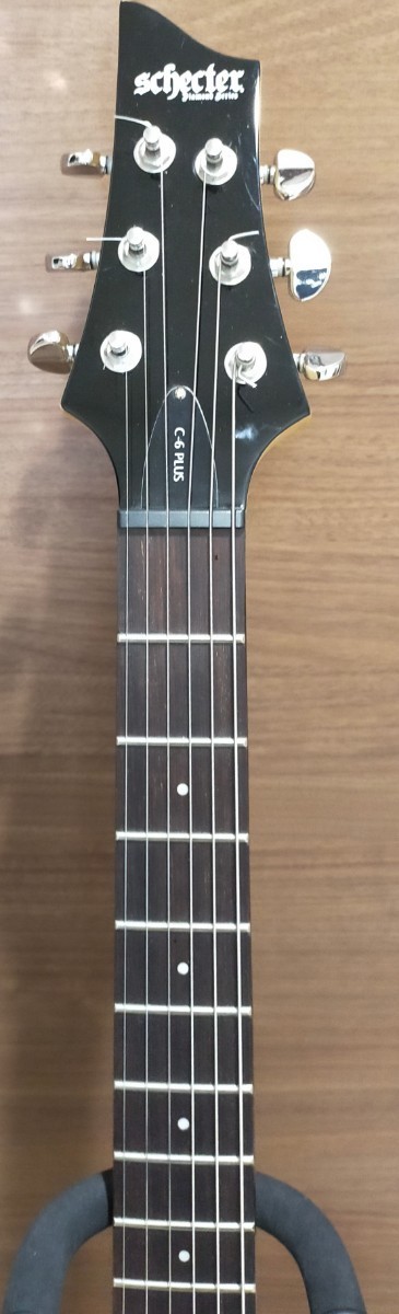 SCHECTER ( シェクター ) C-6 PLUS LH CBほぼ未使用品 エレキギター レフトハンド レフティ 左用