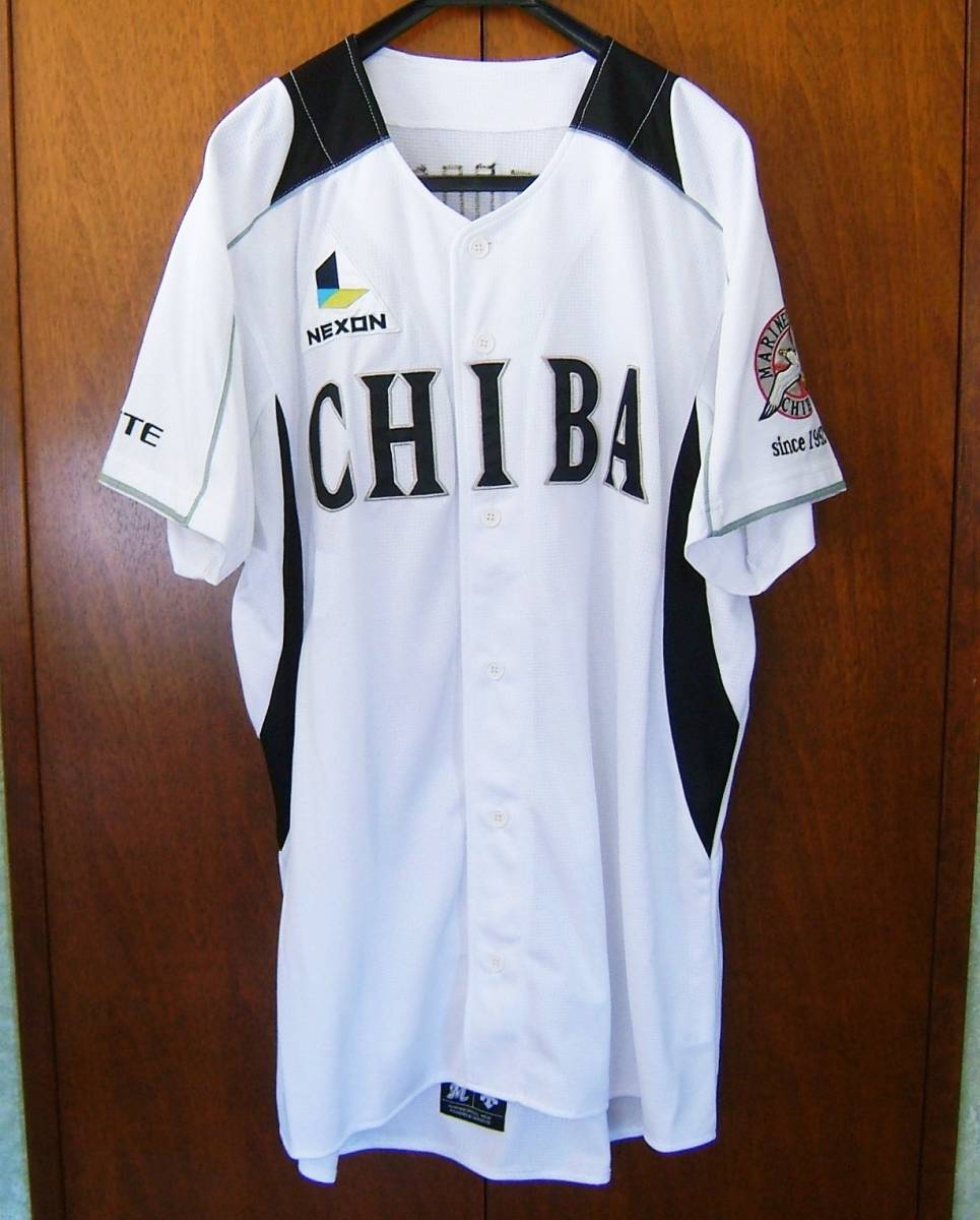 デサント DESCENTE 千葉ロッテマリーンズ 福浦和也 レプリカユニフォーム chiba 9_画像2