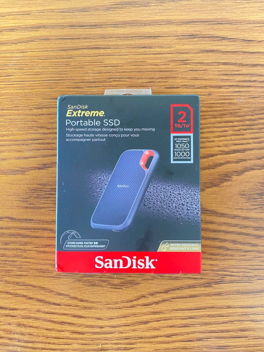 サンディスクSanDisk Extreme SSD SDSSDE61-2T00-J G25エクストリーム