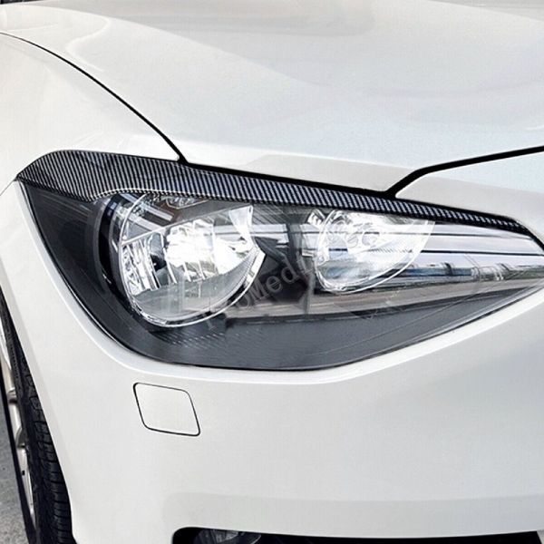リアルカーボン製　BMW F20 116i 118i M135i 後期　2016-2019年式　車種専用　ヘッドライトアイライン　左右2枚_画像6