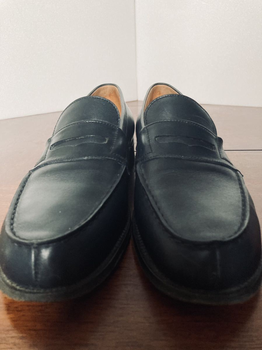 極美品◇J.M WESTON JMウエストン 180シグネチャーローファー ネイビー