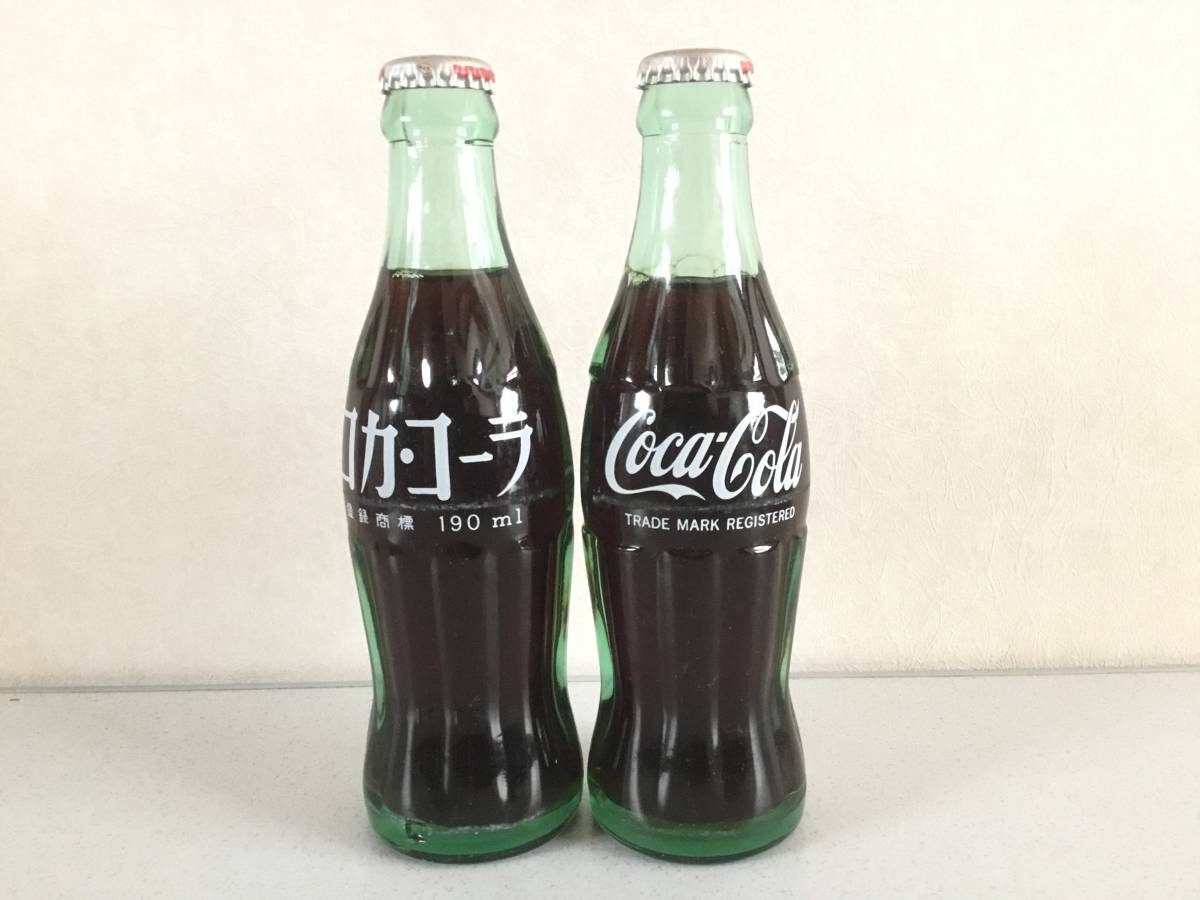 コカ・コーラ 瓶 Coca Cola 2本 レトロ の商品詳細 | ヤフオク! | One