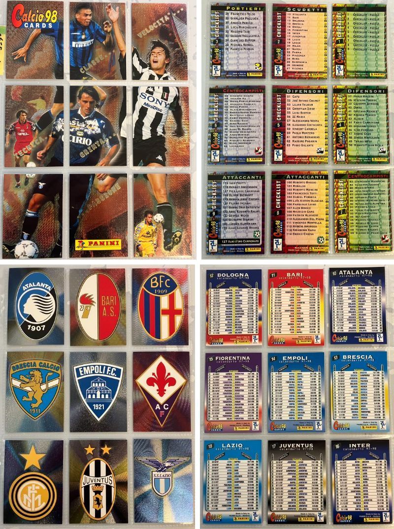 PANINI Calcio 98 　１２７枚　 コンプリート 　サッカー_画像3