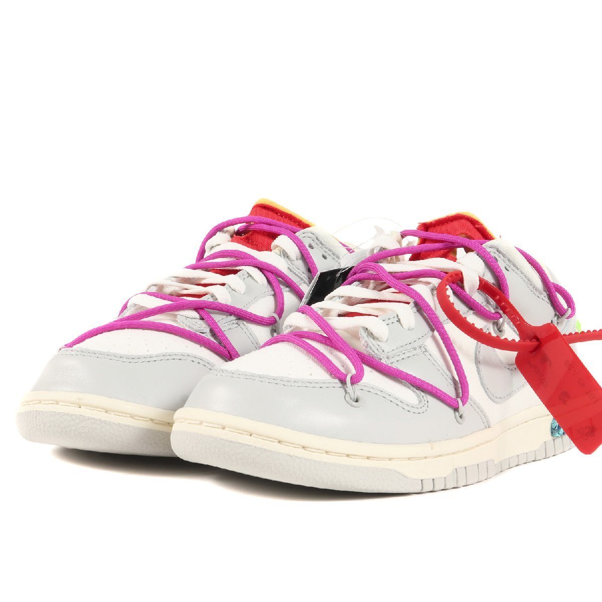 新品 OFF-WHITE オフホワイト NIKE DUNK LOW The 50 / 1 OF 50 No.45