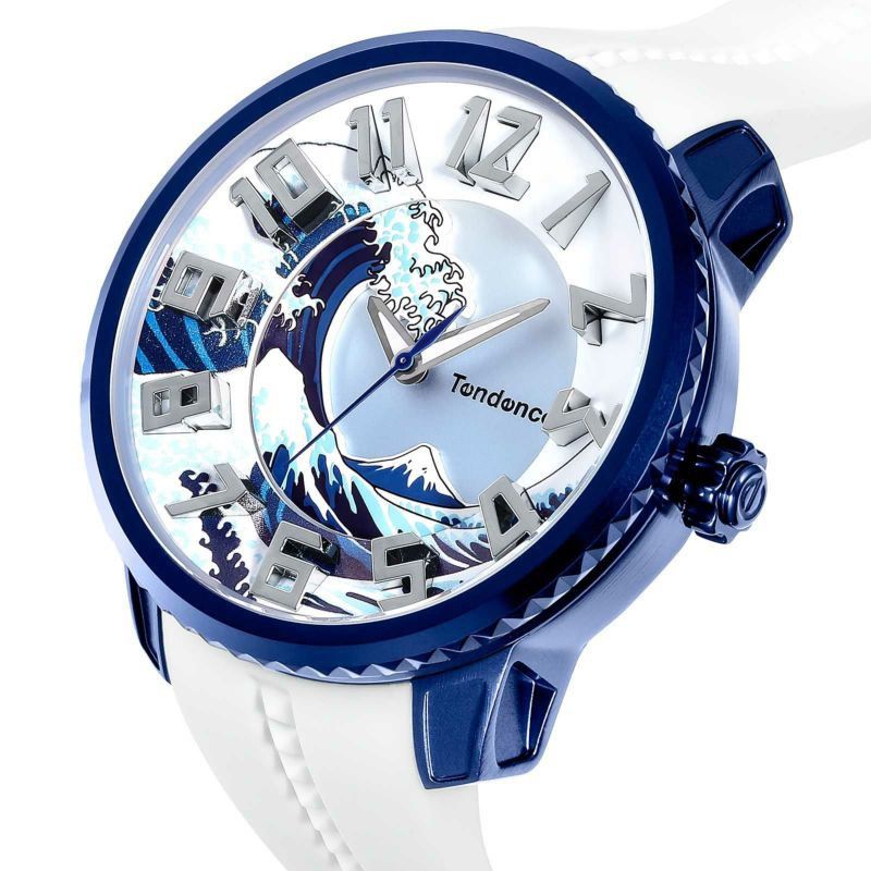 新品未使用 Tendence(テンデンス) ジャパンアイコン 北斎 腕時計-