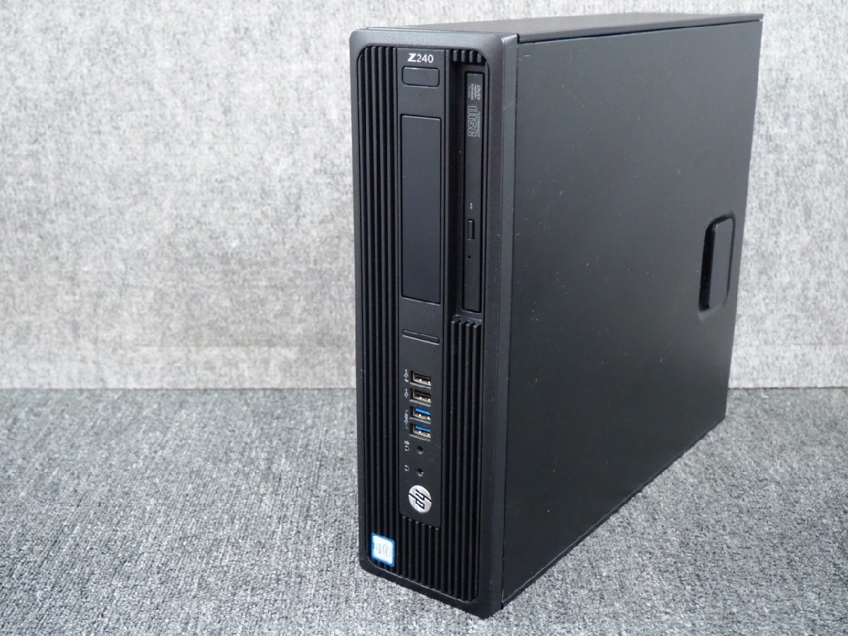 【 SALE 1000円スタート！】[427]☆ Win10認証済 ☆ hp workstation Z240 SFF　QC Xeon E3-1230 v5 3.40GHz/16GB/1TB/Quadro K620 ☆_画像1