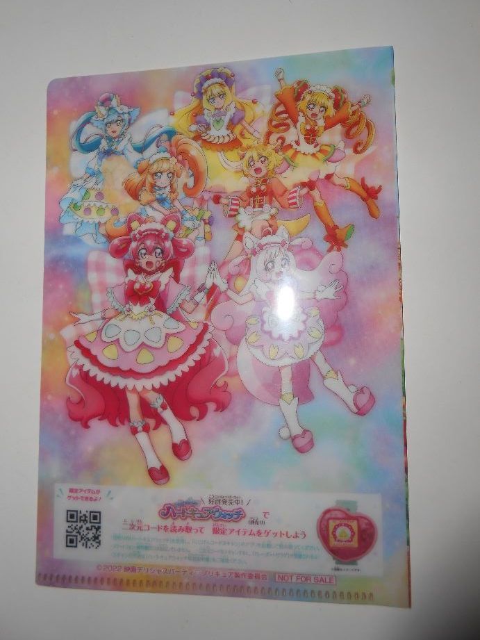 映画 デリシャスパーティプリキュア 夢見るお子さまランチ！★トイザらス限定・オリジナル クリアファイル_画像2