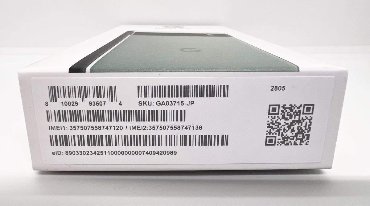 Google pixel 6a 128GB Sage SIMフリー ソフトケース 保護フィルム付き