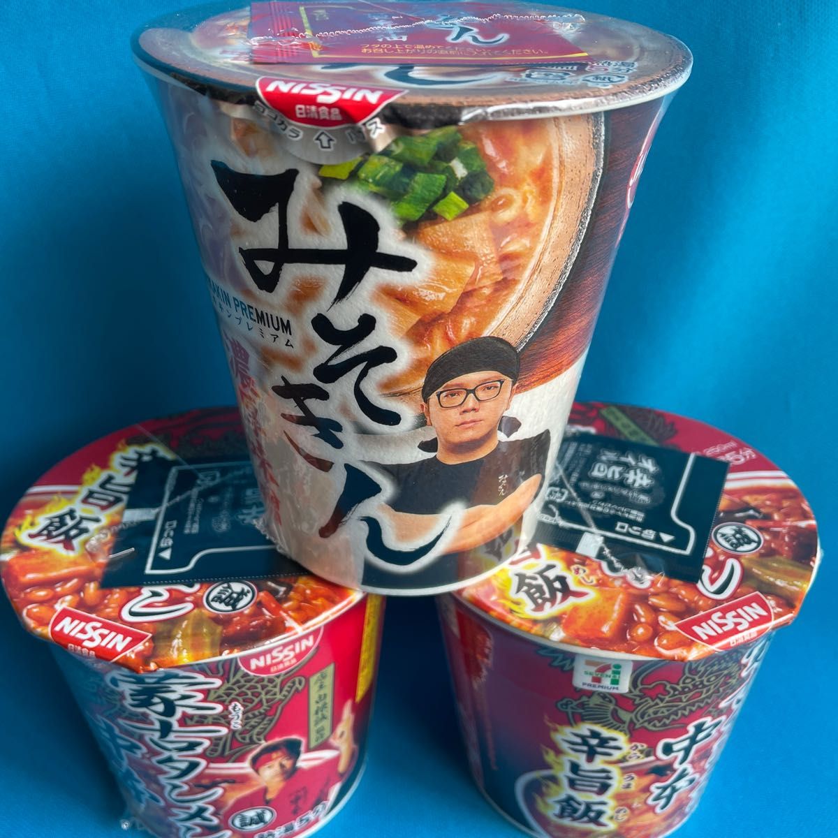 日清食品・セブンイレブン】HIKAKIN PREMIUM みそきん 濃厚味噌 日清食品・セブンイレブン】HIKAKIN PREMIUM みそきん 濃厚味噌