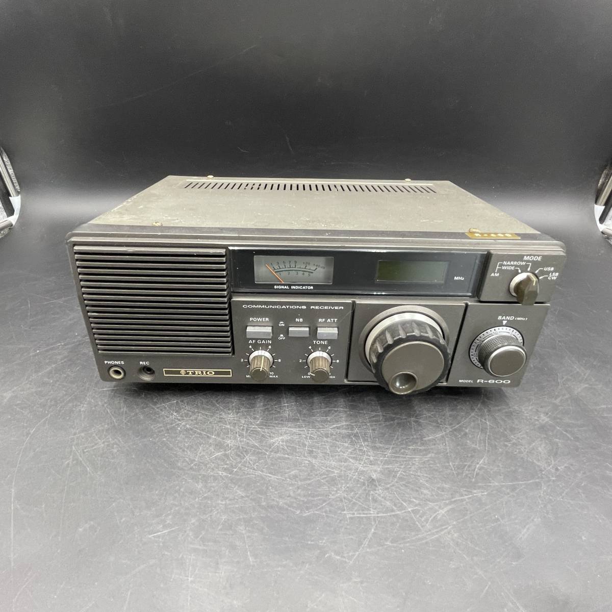 TRIO KENWOOD 通信型受信機 レシーバ 音響機器 【R-600】