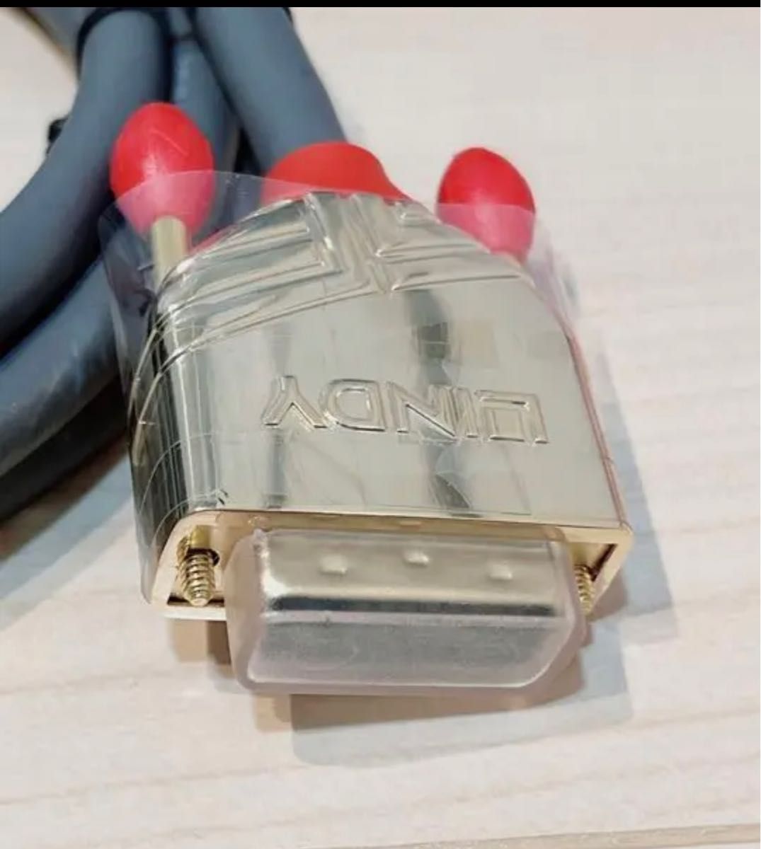 LINDY DVI-Dデュアルリンクケーブル ゴールドライン2m型番:36202