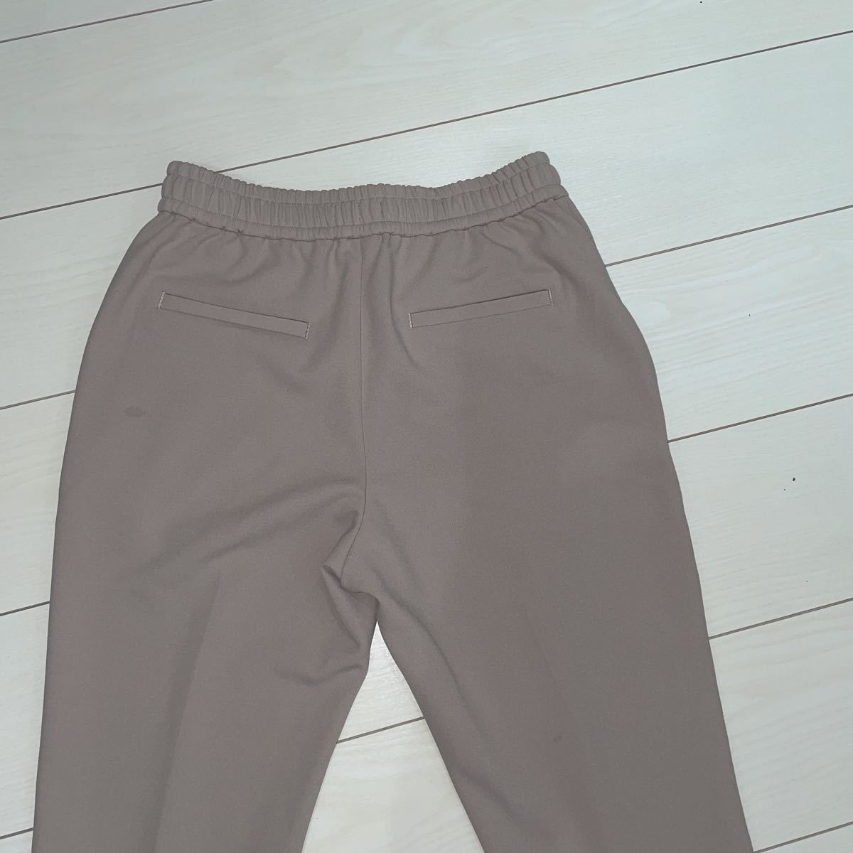 PLST( plus te)a moon zen stretch jogger pants XS beige 12-2106010 jersey 