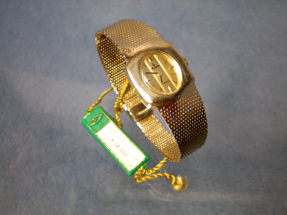 [Aroma]アンティーク手巻き腕時計[No202]未使用品！ アナログ（手巻き）